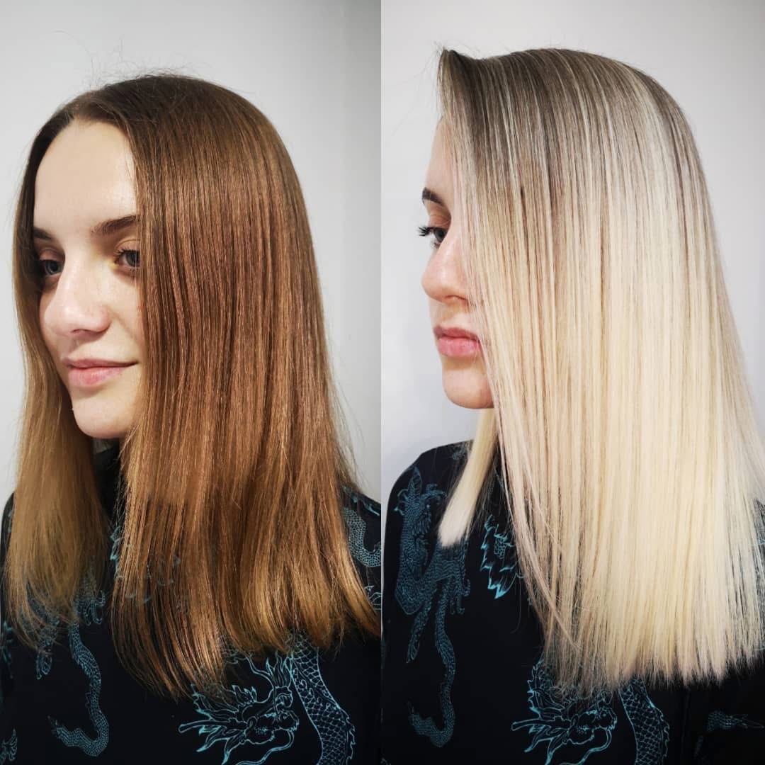 Hairstylist Olga Khomenko